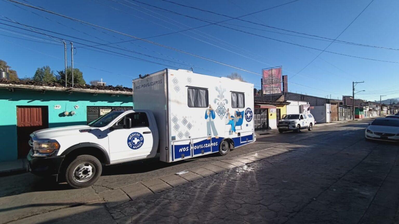 La clinique mobile de Médecins du Monde au Mexique