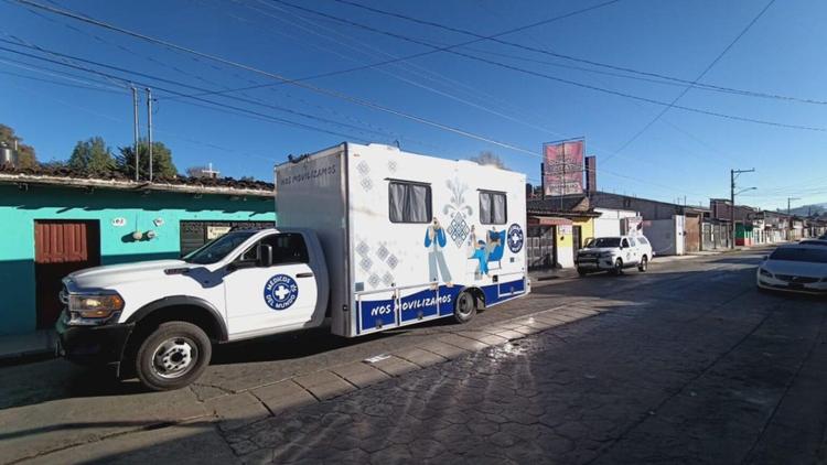 La clinique mobile de Médecins du Monde au Mexique