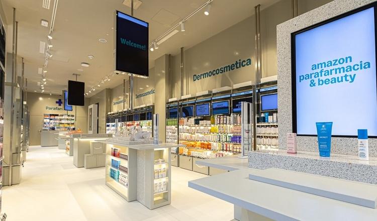 magasin de produits parapharmaceutique Amazon à Milan