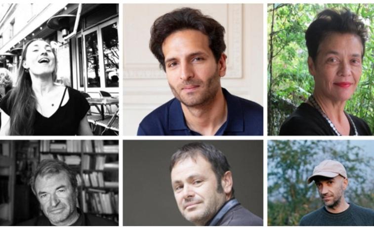 portraits de six auteurs français
