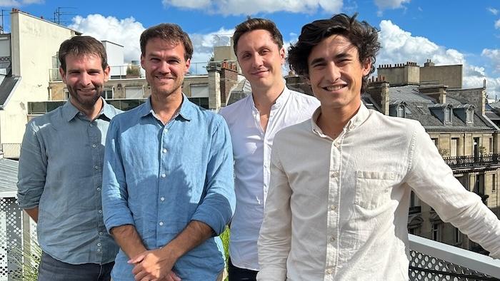 l'equipe des fondateurs de la start up stoik qui s'installe en espagne
