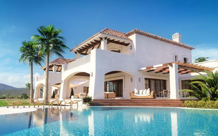 villa en bord de plage