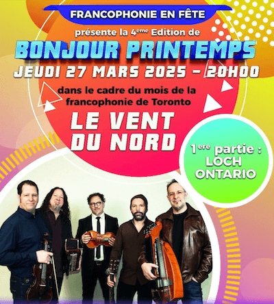 Affiche Bonjour Printemps 2025