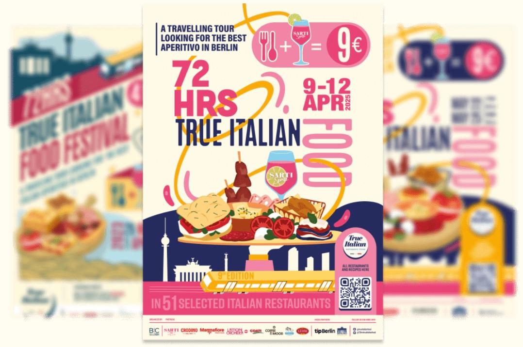 Affiche de l'événement 72 hours Italian Food