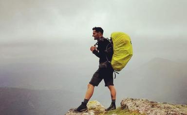 Fabrice Ponza sur une montagne