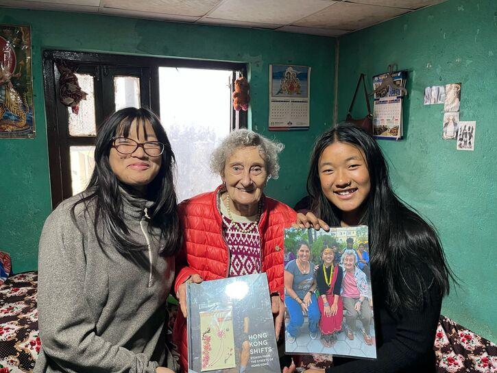 Visite d'une maison au Népal