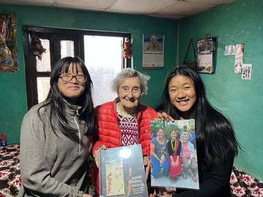 Visite d'une maison au Népal