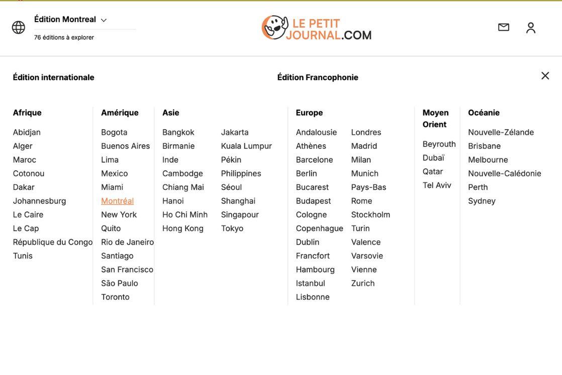 LePetitJournal.com et toutes ses éditions
