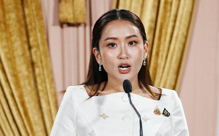 Paetongtarn-Shinawatra-speech-SPhotograph-Shutterstock