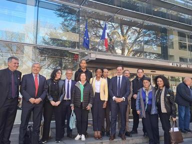 AFE à Nantes, élus de l'AFE en visite à Nantes