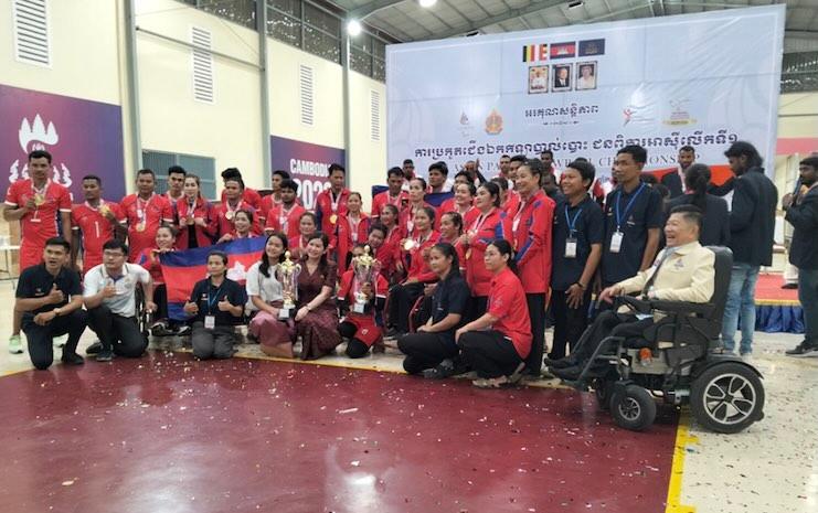 1er Championnat d'Asie para-Throwball