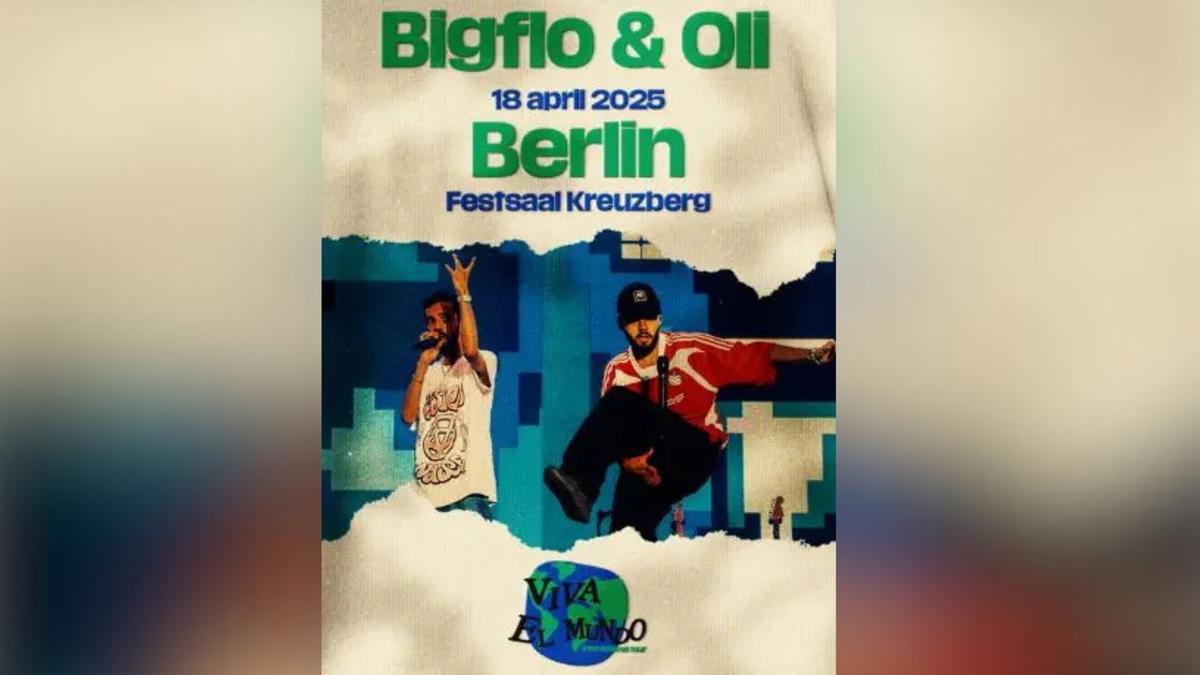 Affiche du concert Big Flo & Oli à Berlin