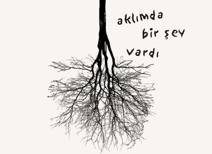 Affiche officielle de l'exposition 'I Had Something in Mind' de Gülçin Aksoy à Depo Istanbul.