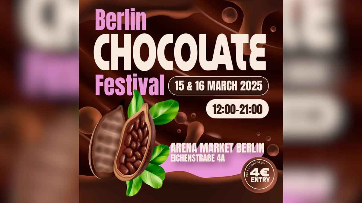 affiche du festival du chocolat à Berlin