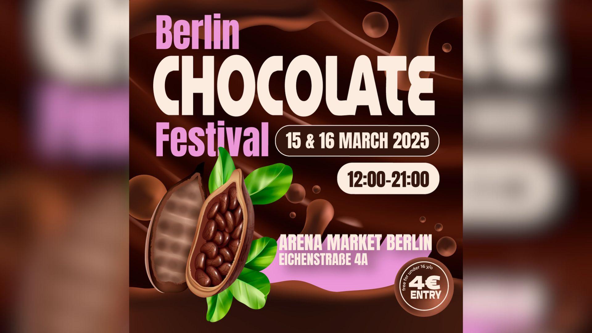 affiche du festival du chocolat à Berlin