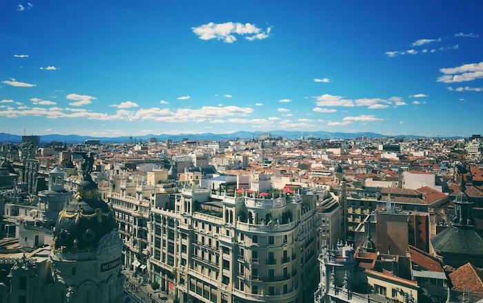 vue de madrid, capitale gastronomie en europe 2025