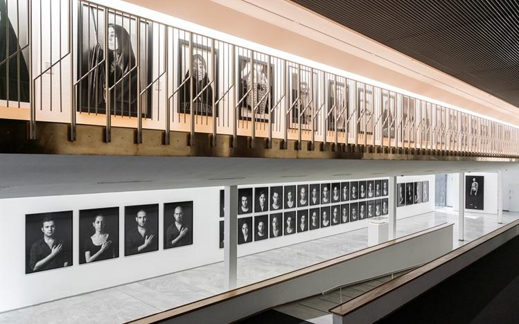 photos exposées Art week