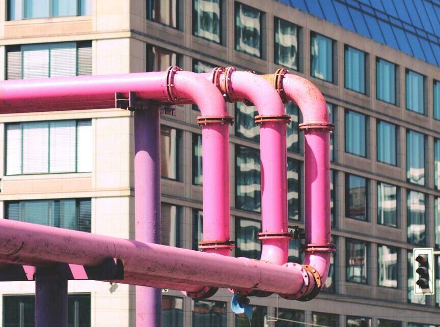 Photos de tuyaux roses à Berlin