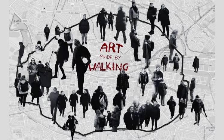 Axis Ballymun exhibition Art Made by Walking