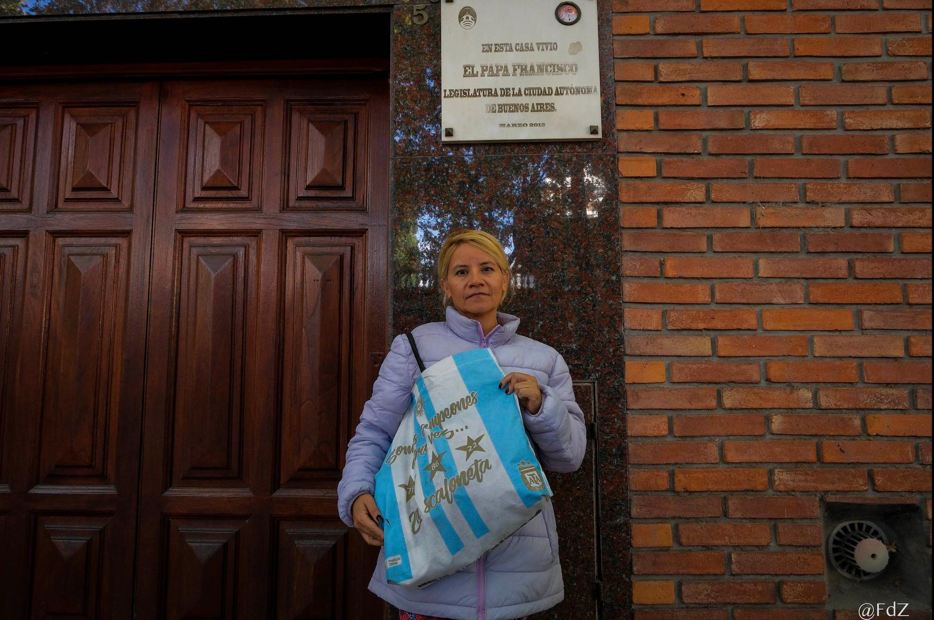 quartier de Flores Buenos Aires pape crédit : Zoé Decros