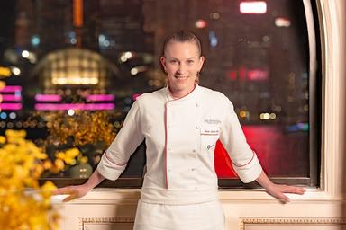 Cheffe Anne-Sophie Nicolas Gaddi's Peninsula Hong Kong