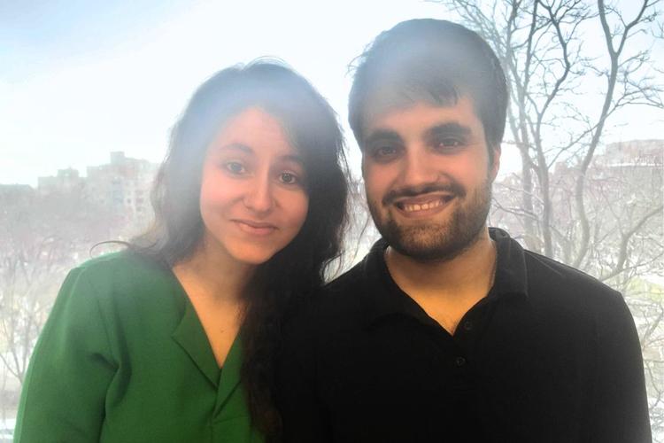 Elisa Groslier et Nicolas Iglesias