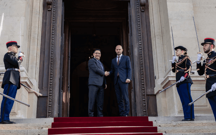 Jean Noel Barrot et Nasser Bourita