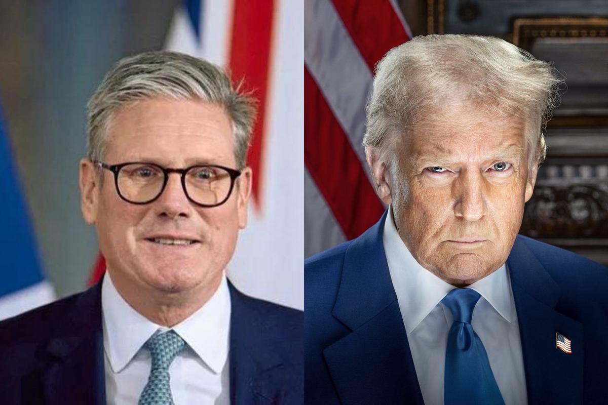 Keir Starmer et Donald Trump