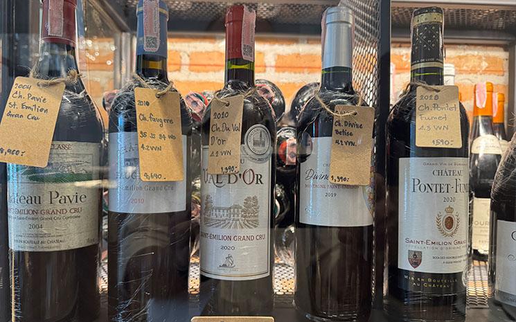 Vins du bistro Somm Wine and Dine a Chiang Mai