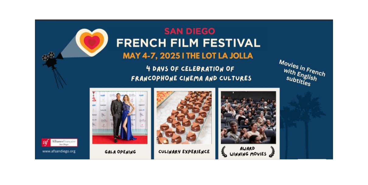 Le programme du San Diego French Film Festival 2025