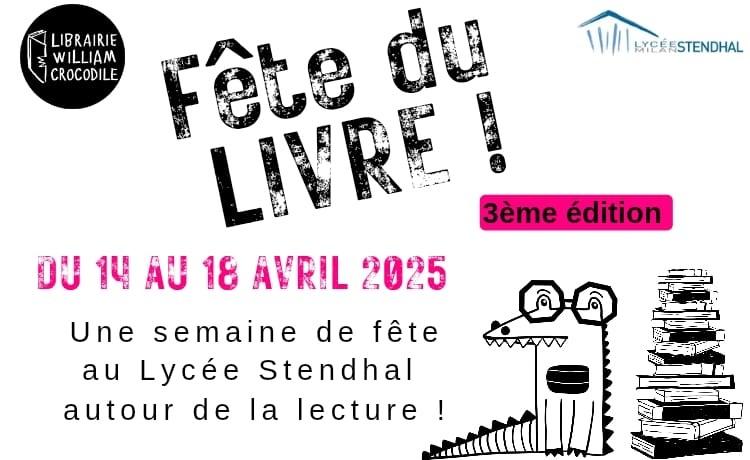 affiche fête du livre