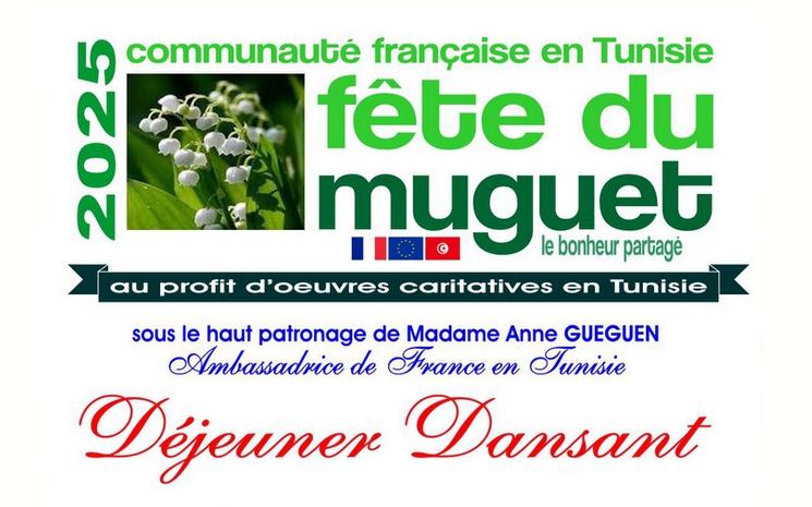 fête du muguet Berges du Lac tunisie