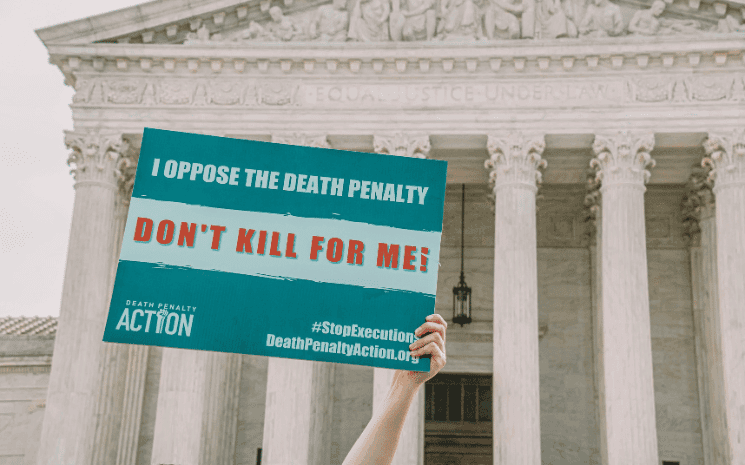 manifestation contre la peine de mort