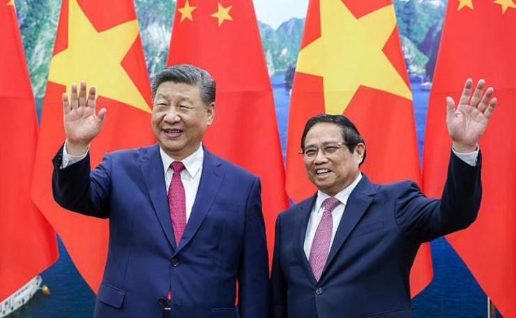 Xi Jinping en visite au Vietnam dans sa tournée en Asie du Sud-Est