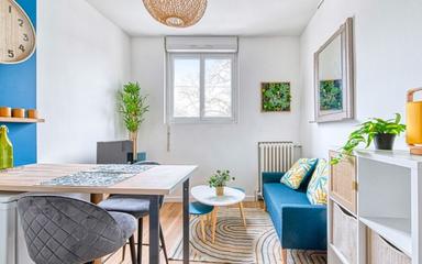 après travaux d'un T2 à Angers