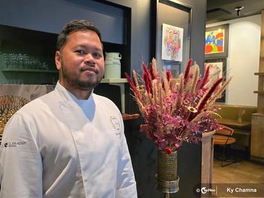 A French-Cambodian Michelin-Star Chef Runs Three Restaurants in Paris