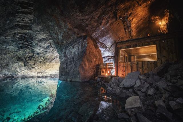 Adventure Mine Sauna Dalarna Sweden