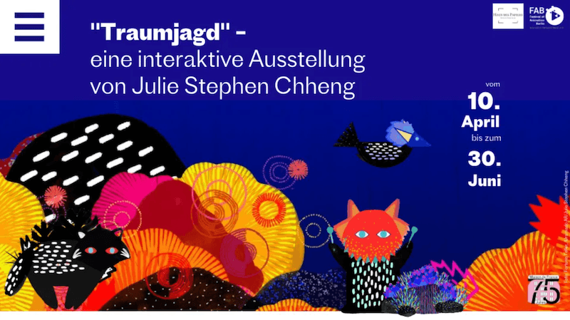 Affiche Chasse aux rêves de Julie Stephen Chleng