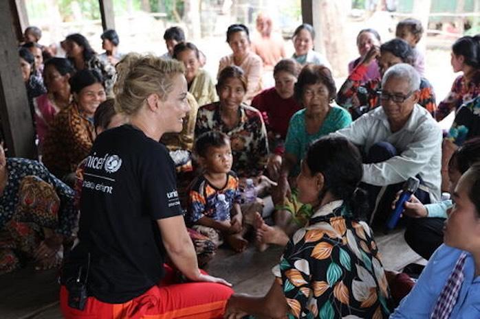 Élodie Gossuin au Cambodge pour défendre les droits des enfants_0