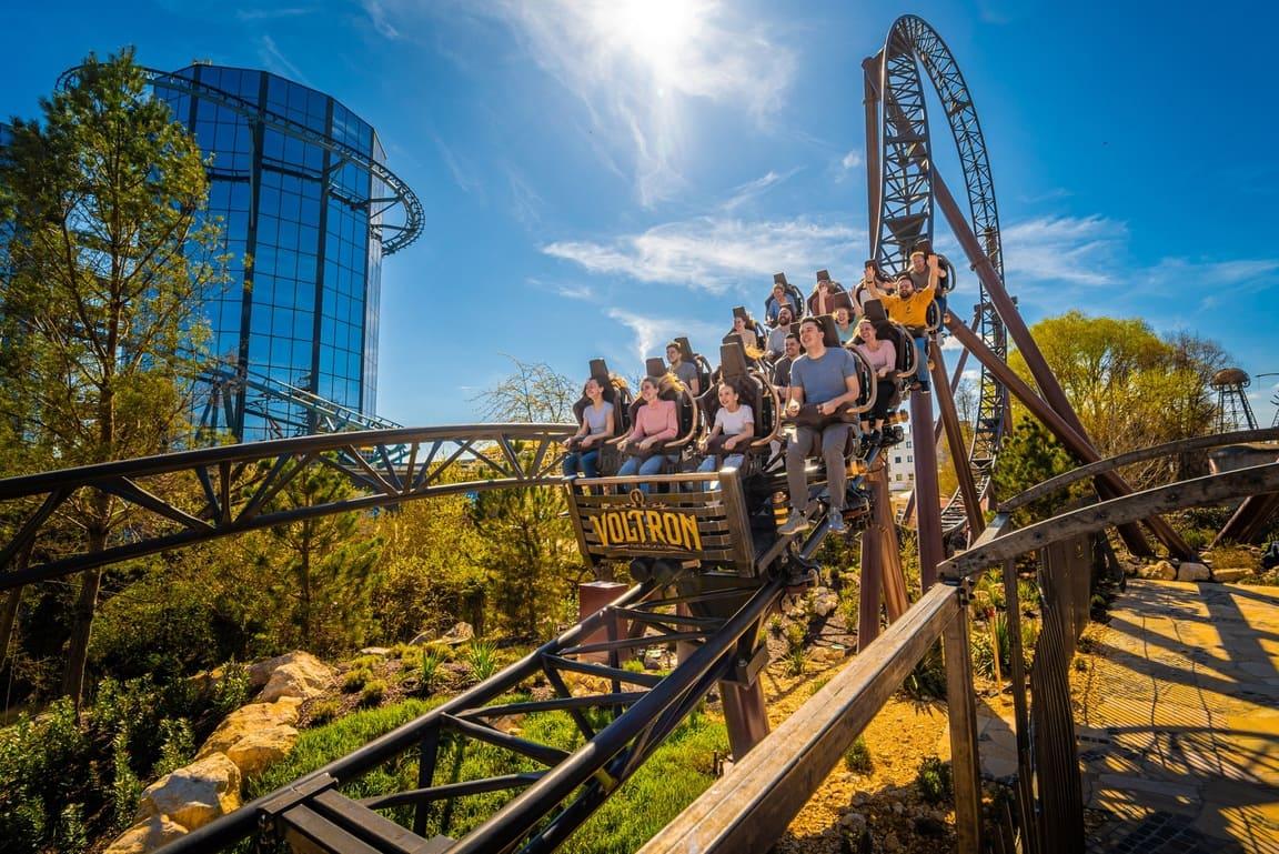 Photo de l'attraction grand huit Voltron à Europa Park