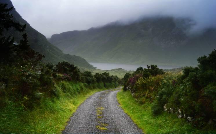 Road in Dingle, Ireland
