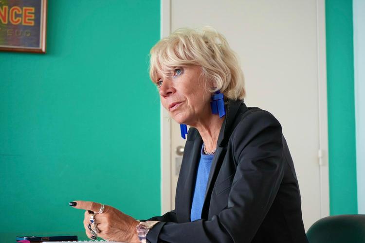 Françoise Sturbaut, proviseure du lycée franco-argentin Jean Mermoz