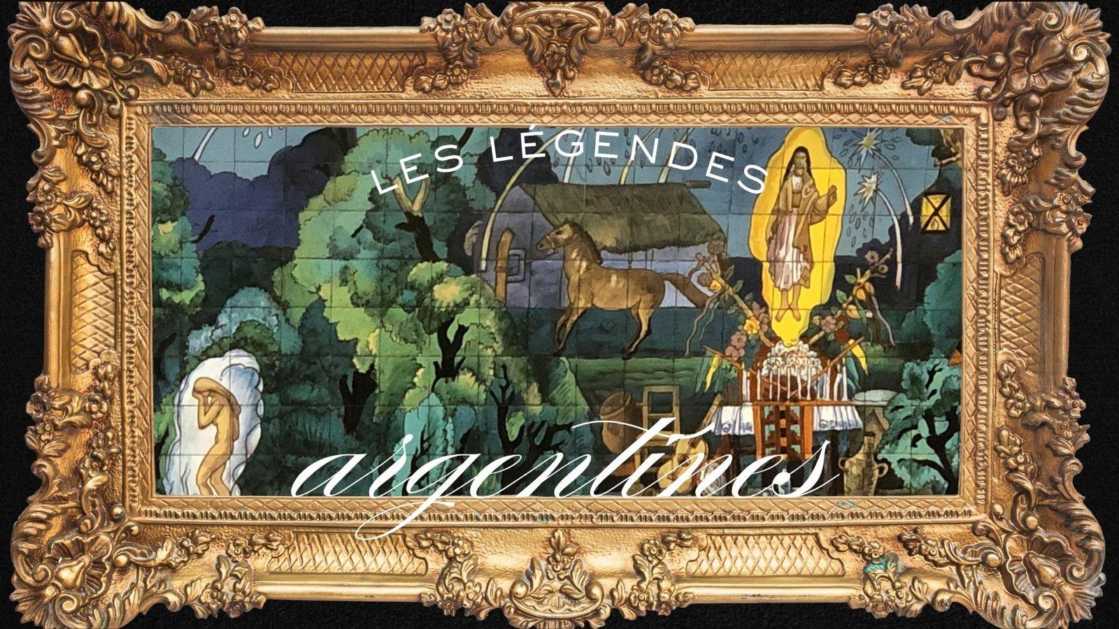 Fresque de la Telesita à la station Bulnes du métro de Buenos Aires. @Clara Monteiro