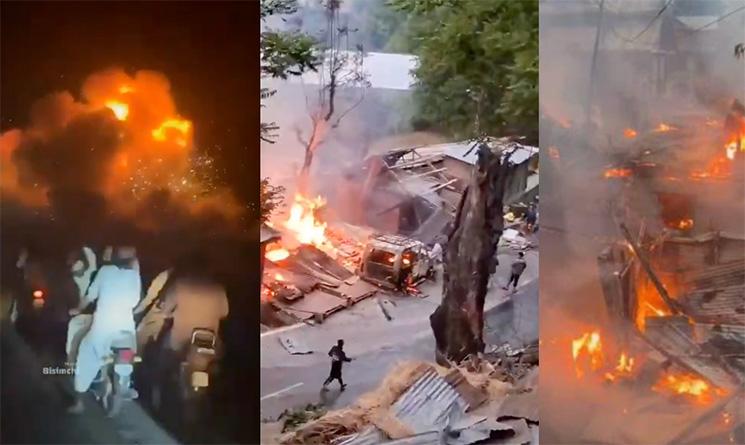 Bombardements liés au conflit Inde Pakistan