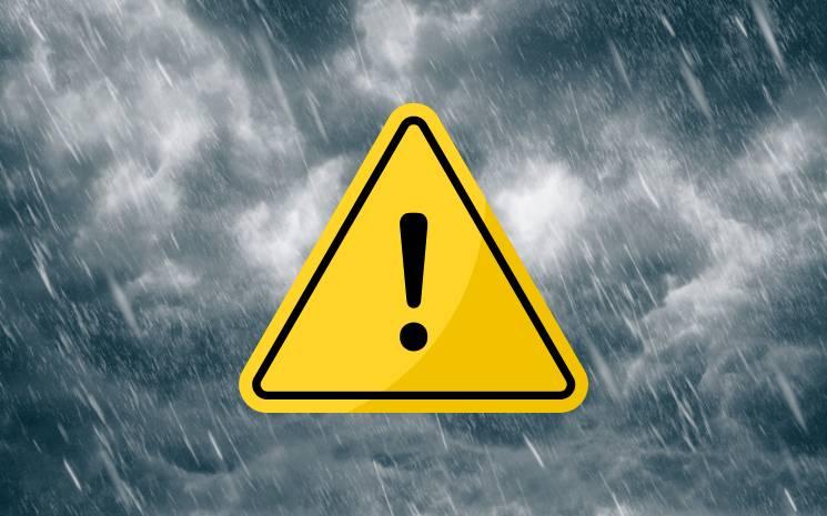 thunderstorm yellow warning Ireland