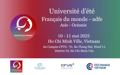L’Université d’été de Français du monde – ADFE, les 10 et 11 mai