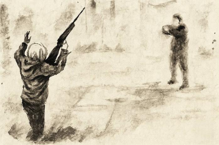 "Les hommes désertés"