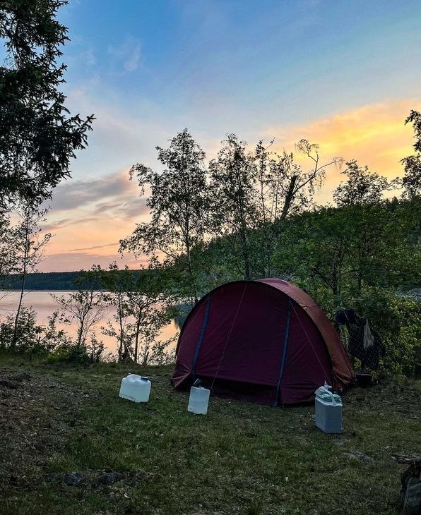 Camping autour de Stockholm