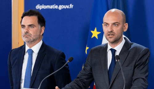 Laurent saint Martin et Jean Noel barrot le 19 juin 2025