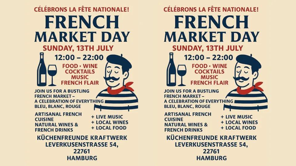 Affiche du French Market Day